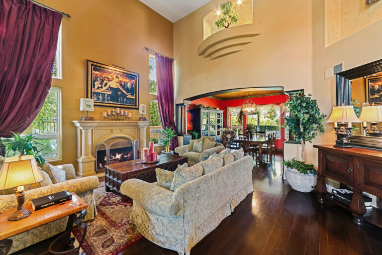 Fully furnished estate in West Hills, CA for sale